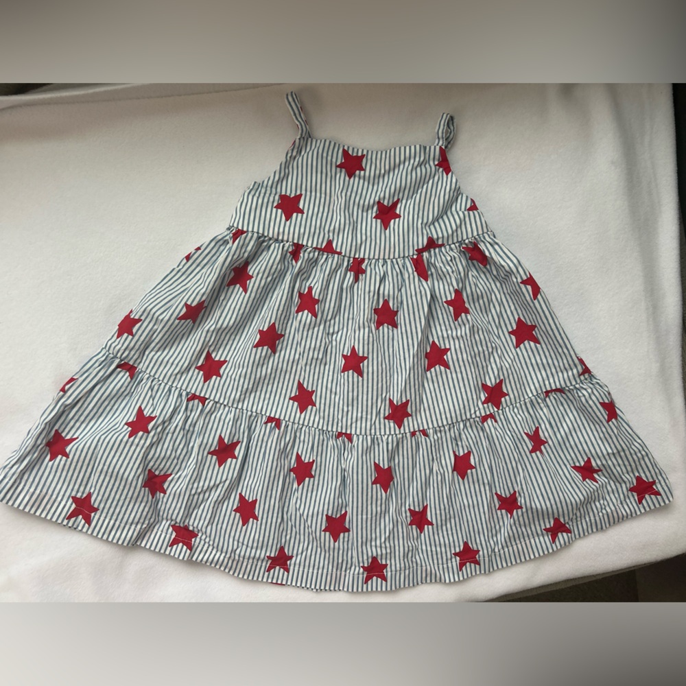 Carters 3T  Red Stars and Blue Striped Outfit